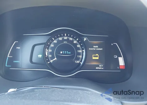 2021 Hyundai Kona Electric Sel z USA, uszkodzony, nr VIN KM8K23AG6MU107113